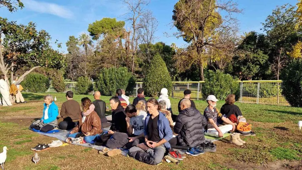meditació meditacio aire lliure meditación meditacion libre open air meditation outdoors