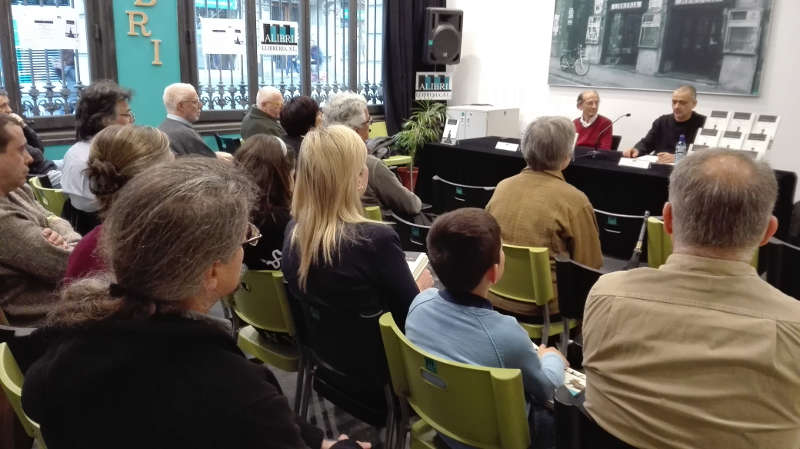 Dojo Zen | Budismo Zen en Barcelona | El president de la CCEB presenta Lluís Nansen a la llibreria Alibri