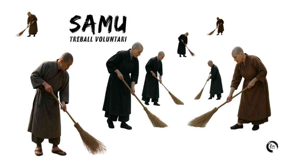 Samu treball voluntari zen
