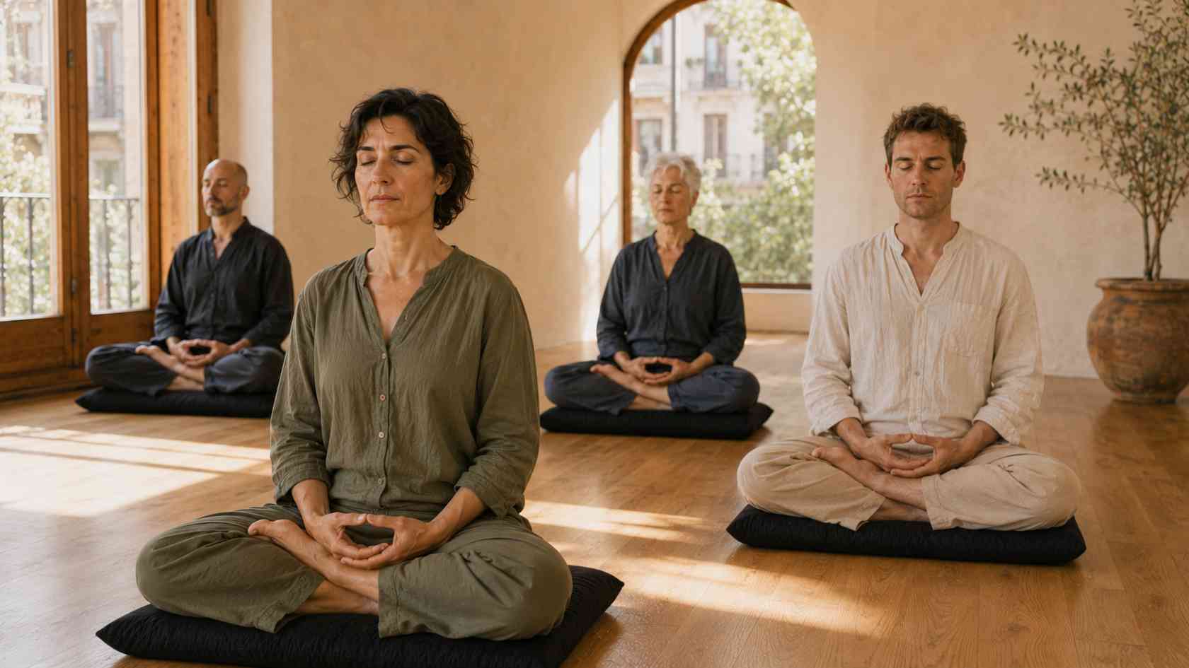 curs meditació curso meditación meditation course zazen avançat advanced avanzada