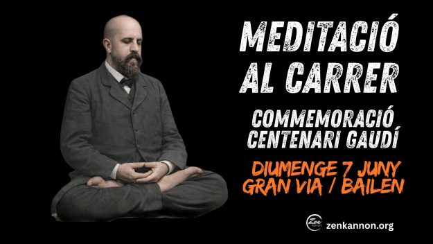 centenari gaudi meditació carrer centenario meditación meditacion calle street meditation